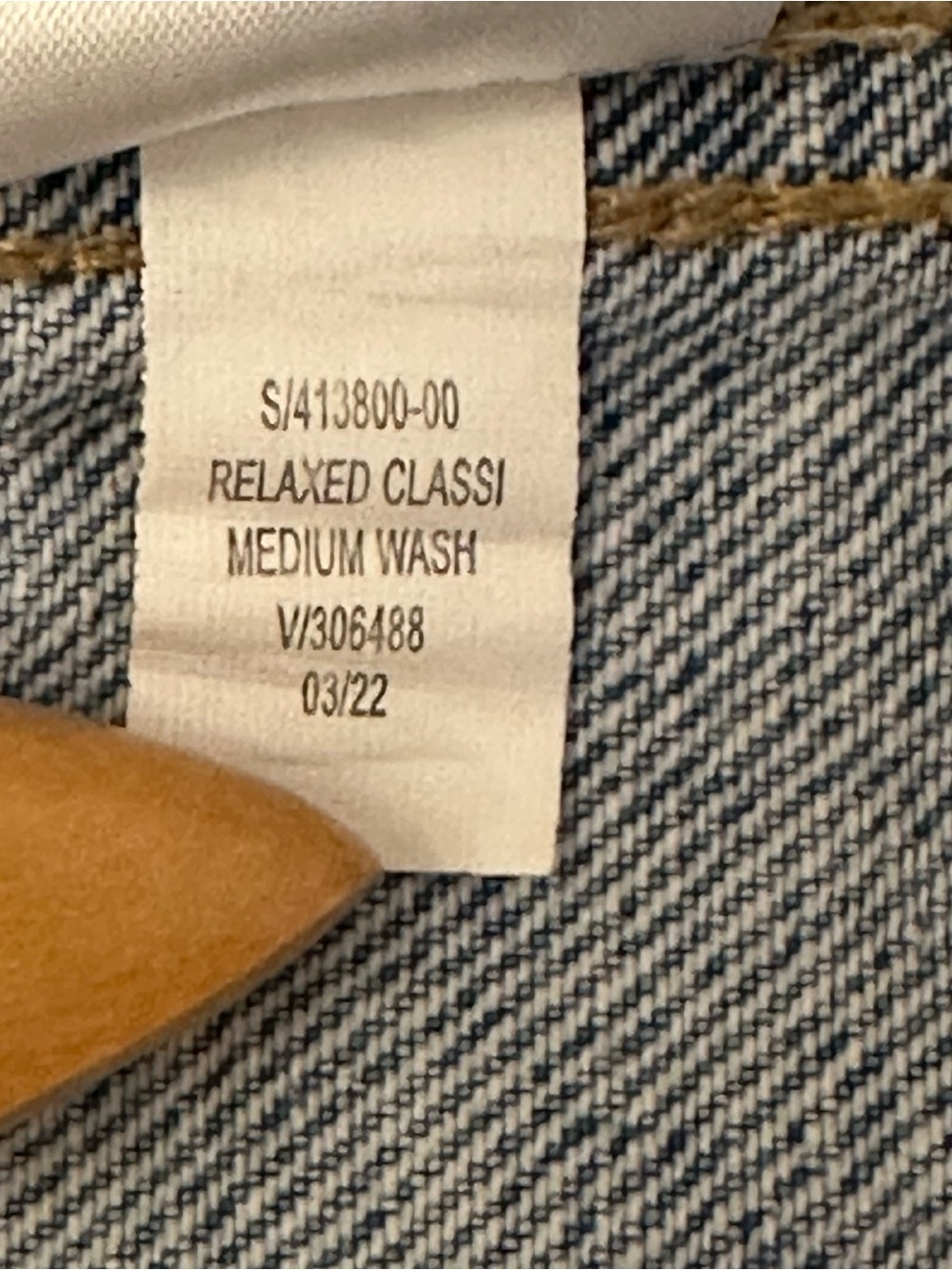 Old Navy Trucker Medium Wash Blue Denim Jacket - Women's Jean Jacket Sz S EUC - Picture 16 of 16